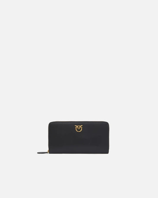 PINKO ryder Portafoglio zip-around in pelle