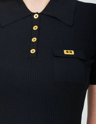 ELISABETTA FRANCHI maglia a costine